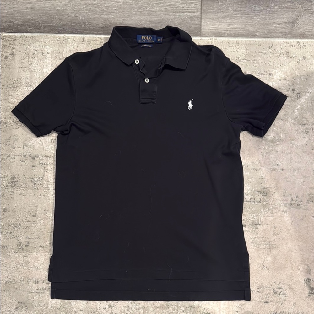 Polo by Ralph Lauren Men's Black Polo Shirt